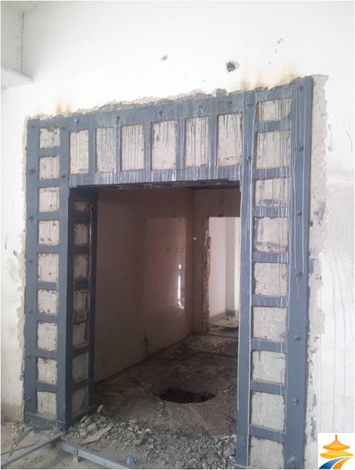 北京楼板加固 梁柱加固 开门加固 开窗加固  主营:承重墙开门加固